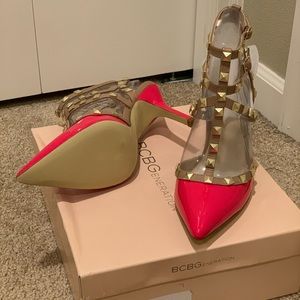 NEW!! BCBG rockstuds heels s:8.5